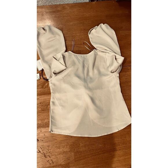 1. State White Twist Blouse Womens Size XXS New - Picture 11 of 11